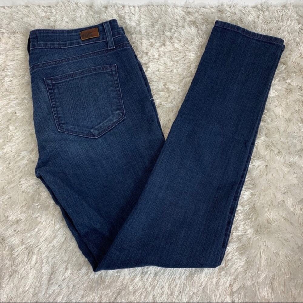 Paige Peg Skinny Feliz Stretch Jeans Sz 27